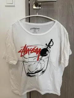 Stussy カクテルプリント Tシャツ ホワイト Mのサムネイル