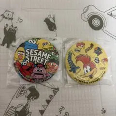 セサミストリート・ウッディピンバッジセット