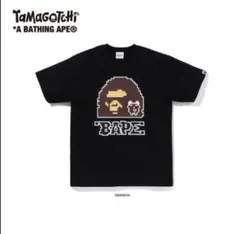 新品】A BATHING APE✖たまごっち Tシャツ ブラック XL - メルカリ
