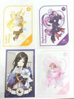 魔界ノりりむ 壱百満天原サロメ 白雪巴 蝸堂みかる　カード