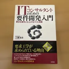 ITコンサルタントのための要件開発入門 : 要求を要件に仕上げるコツと真髄