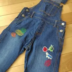 INCECT COLLECTION　デニムオーバーオール 100-110cm