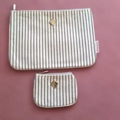 新品　未使用　DRESSTERIOR 大、小ポーチセットのサムネイル