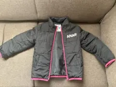 【子供服】ANAP ダウンジャケット 黒とピンク