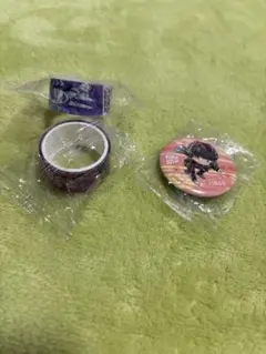 名探偵コナン マスキングテープ＆缶バッジセット