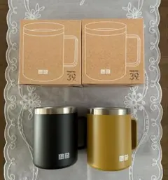 UNIQLO ステンレスマグカップ　 2個セット