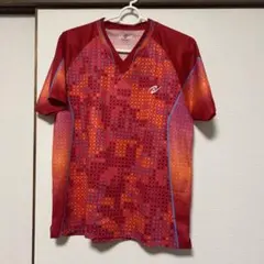 Nittaku 幾何学模様 Vネックウェア