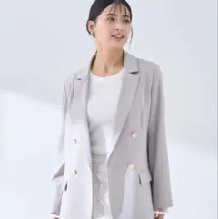 イエッカベッカ❣️2025年新作❣️ ダブルブレスト テーラードジャケット❣️のサムネイル
