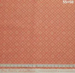 ❤️RJR幾何学バイアスカーブラインドットサーモンオレンジホワイト