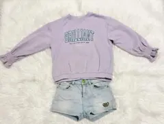 2枚セット ANAP JENNI 上下セット ショーパン