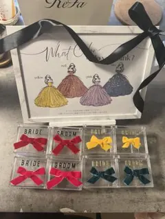 結婚式 ドレス色当て