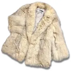 サガフォックス ブルーフォックス コート ジャケット リアルファー 本