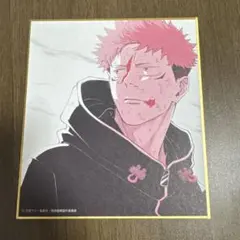 呪術廻戦展 渋谷事変ブラインドミニ色紙 虎杖悠仁　①