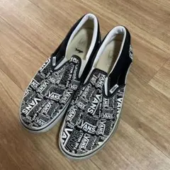 VANS ロゴプリント スリッポン