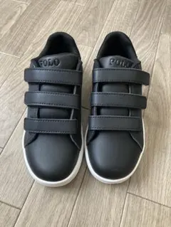 ☆新品☆ポロラルフローレン　靴　スニーカー　黒色　サイズ20cm