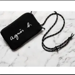 アニエスベー　スマホショルダーバッグ