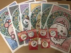 セブンイレブン ちいかわ オリジナルA4クリアファイル全6種 缶ミラー全6種