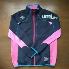 【値下げ‼️古着】umbro フルジップジャケット ネイビー/ピンク