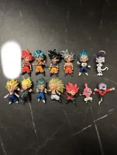 ドラゴンボール ミニフィギュア　セット 13体　ミニチュア　ガチャ　アクション