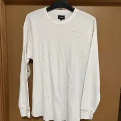 BEAMS ビームス　ダメージ加工　カットソー　M