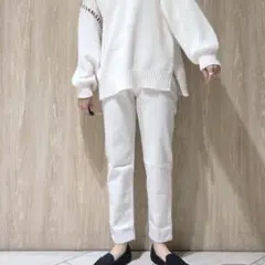 [新品未使用]グローバルワーク♡美脚シルエットデニムスリムテーパード