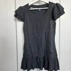 バーバリーブルーレーベル38フリルチュニックほぼ未使用