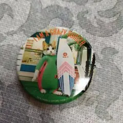 缶バッジ 猫 サーファー