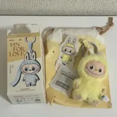 LABUBU PIN FOR LOVE シリーズぬいぐるみペンダント 「F」