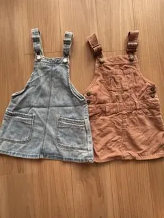 ZARA & babyGap サロペットセット