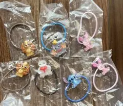 ディズニーキャラクター　Twinkleゴム　7個セット　ガチャ