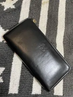 イルビゾンテ スマート長財布 ブラック 小銭入れ未使用 希少な真鍮金具