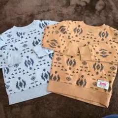 AMERICAN SPECIAL 裏起毛 トレーナー110cm 2枚セット