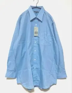 水色 長袖ドレスシャツ 新品タグ付きLL 最終価格