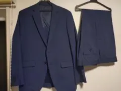 美品　スーツカンパニー　スーツセットアップ　春夏　AB6　ブルー