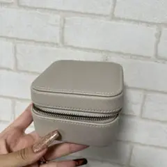 Francfranc ベージュ アクセサリーケース