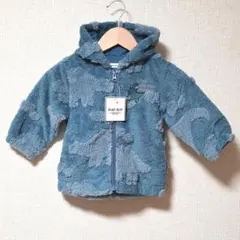 〈SLAP SLIP〉スラップスリップ 恐竜 フードパーカー 80㎝☆BeBe☆