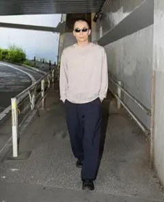 pablo vinci Damage waffle long sleeve T - メルカリ