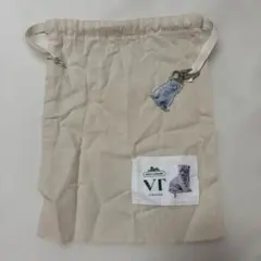 VT CICA 巾着袋 ホワイトタイガーチャーム付き
