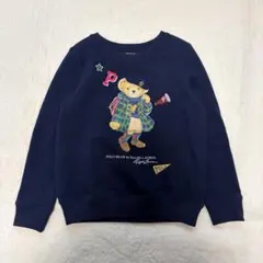 ポロラルフローレン　ポロベアースウェットトレーナーネイビー長袖フリース