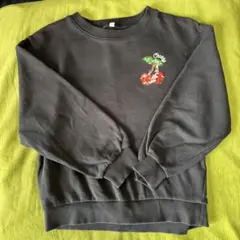 120紺色トレーナーGU