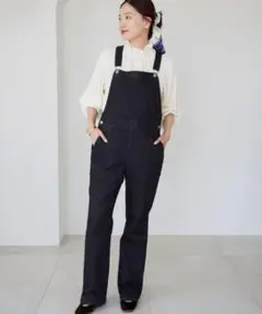 fig London アンクルリネン サスペンダーパンツ fig London アンクルリネン サスペンダーパンツ - メルカリ