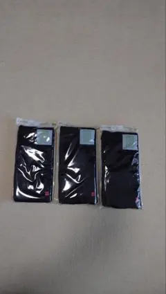 キッズ レギンス 90・100cm 3枚セット ブラック