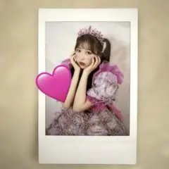 FRUITS ZIPPER 松本かれん プリントチェキ