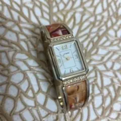 J_AXISレディース腕時計 スクエアフェイス