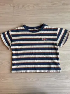 【最終値下げ】CLOSSHI Kids ボーダーTシャツ 110cmのサムネイル