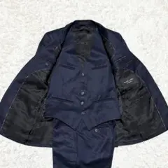 BURBERRY BLACK LABEL 3ピース スーツ ネイビーのサムネイル