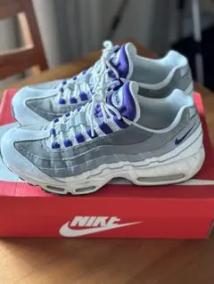☆NIKE AIR MAX 95 パープル グレー☆27.5㎝☆