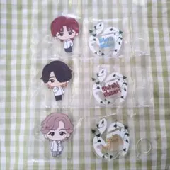 アクリルペンスタンド　ミセスグリーンアップル　一番くじ　D賞　ダーリン　3人