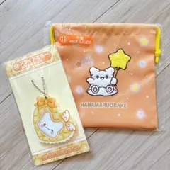 サンリオ 当たりくじ はなまるおばけ スライドミラー 巾着 2点セット