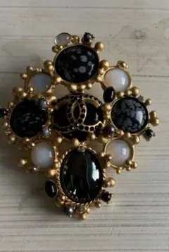 CHANEL シャネル 11A ココマーク ブローチ パール ストーン - メルカリ